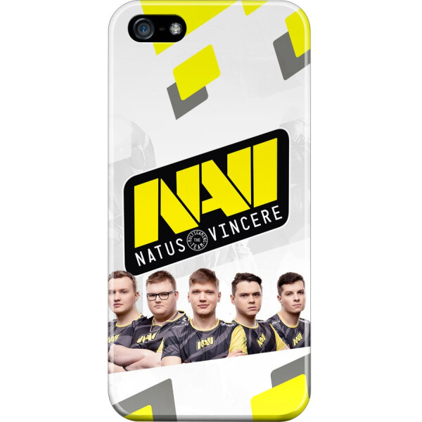 

Силиконовый чехол бампер FTS для Apple iPhone 5/5S/SE с рисунком Natus Vincere 2020
