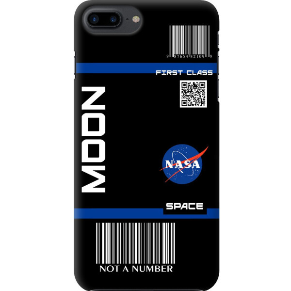 

Силиконовый чехол бампер FTS для Apple iPhone 7 Plus / 8 Plus c рисунком NASA Travel