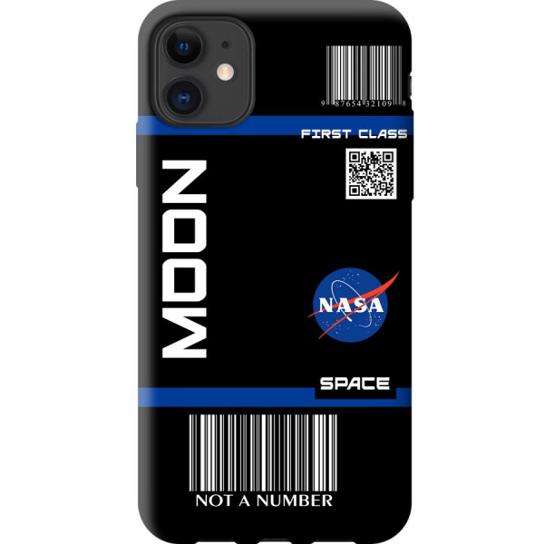 

Силиконовый чехол бампер FTS для Apple iPhone 11 c рисунком NASA Travel
