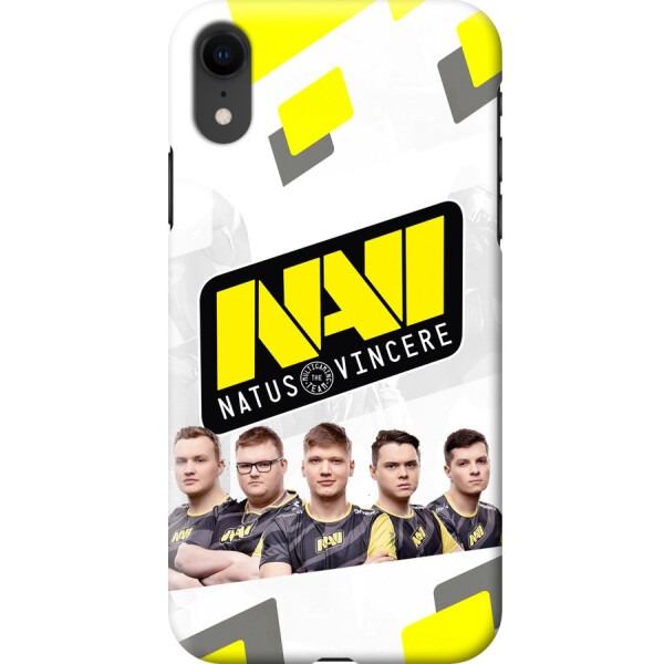 

Силиконовый чехол бампер FTS для Apple iPhone Xr с рисунком Natus Vincere 2020
