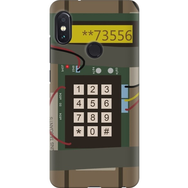 

Чехол силиконовый бампер FTS на Xiaomi Redmi Note 5 с рисунком CSGO Бомба чехол