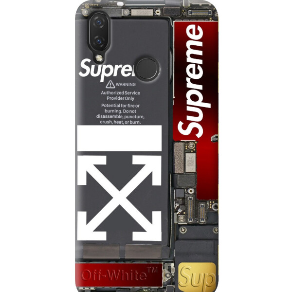 

Силиконовый чехол бампер FTS для Huawei P Smart Plus 2018 с рисунком Supreme