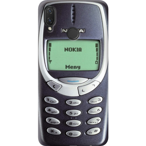 

Силиконовый чехол бампер FTS для Huawei P Smart Plus 2018 с рисунком Nokia 3310