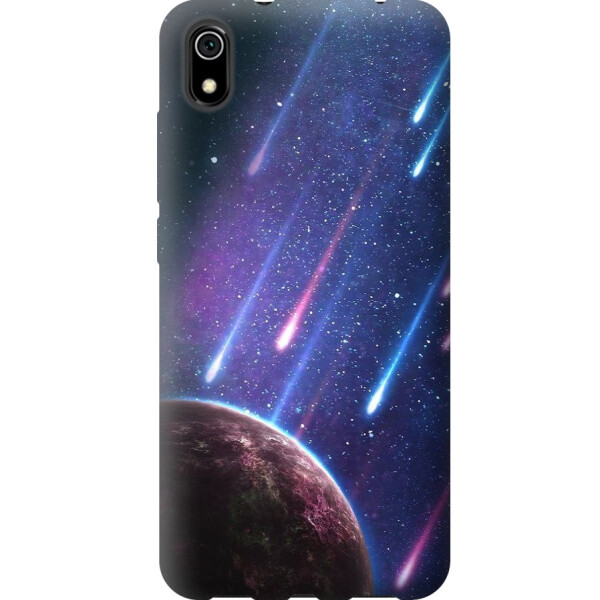 

Силиконовый чехол бампер FTS для Xiaomi Redmi 7А с рисунком Космос Звездопад