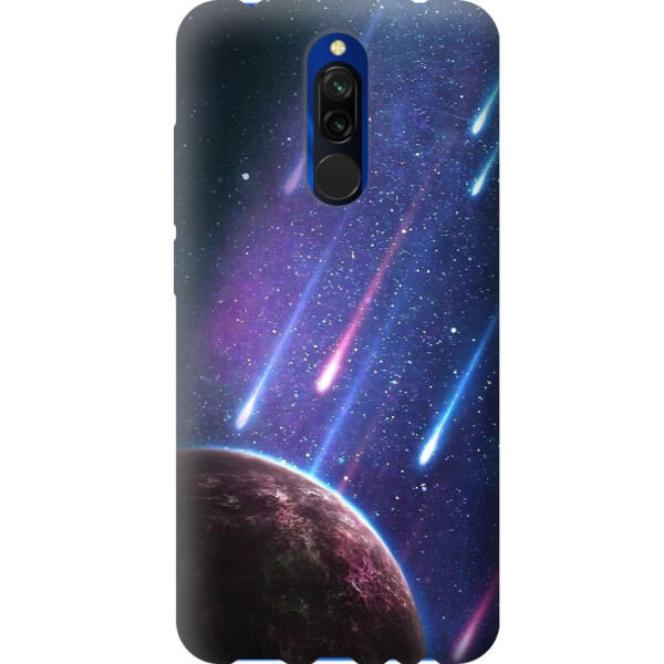 

Силиконовый чехол бампер FTS для Xiaomi Redmi 8 с рисунком Космос Звездопад