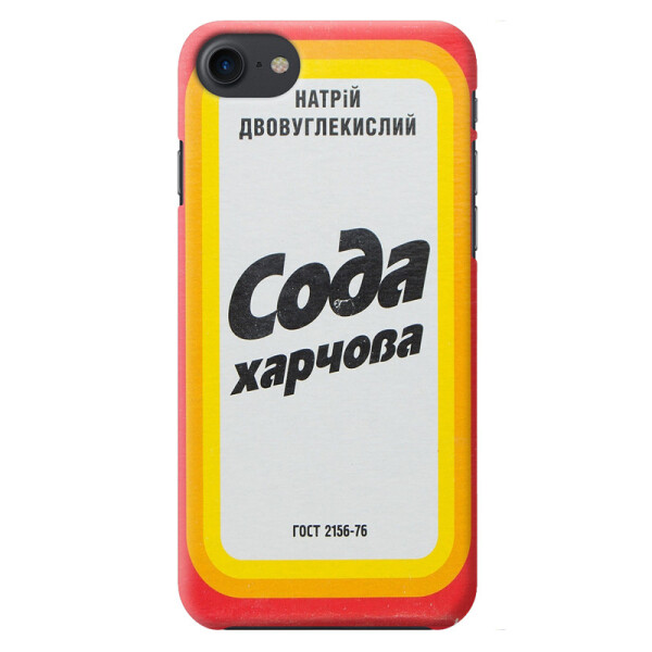 

Чехол силиконовый бампер FTS для Apple iPhone 7/8 с дизайном Сода