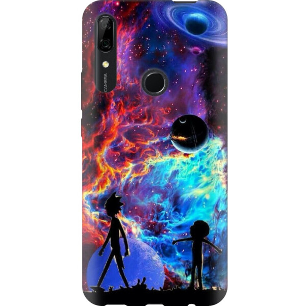 

Силиконовый чехол бампер FTS для Huawei P Smart Z с рисунком Рик и Морти Космос