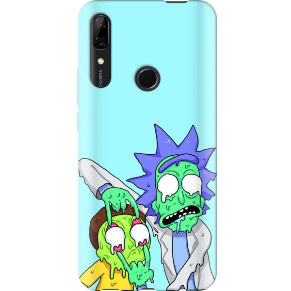 

Силиконовый чехол бампер FTS для Huawei P Smart Z с рисунком Рик и Морти