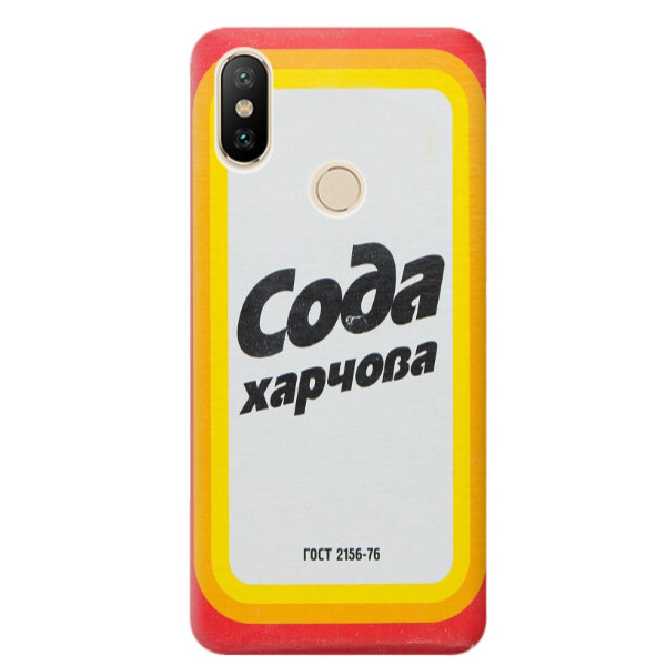 

Чехол силиконовый бампер FTS на Xiaomi Mi A2 Lite с дизайном Сода