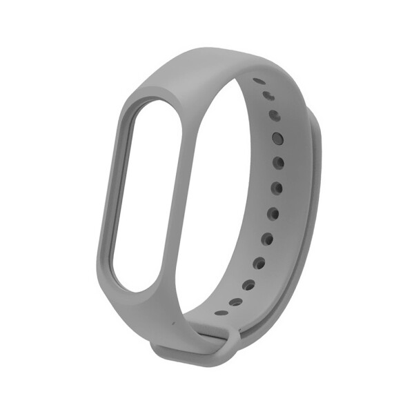 

Ремешок для браслета Mi Band 4 (Silicone) Grey (27738)