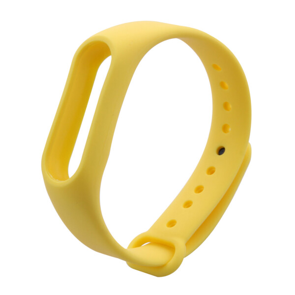 

Ремешок для браслета Mi Band 2 (Silicone) Yellow Copy (21264)