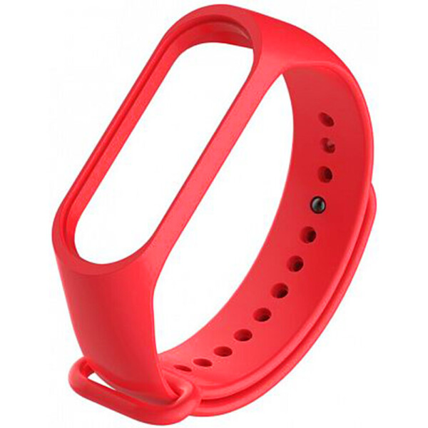 

Ремешок для браслета Mi Band 4 (Silicone) Red (27177)