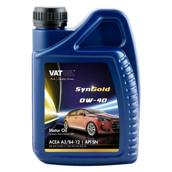 

Масло моторное Vatoil SynGold Plus 5W-30 4 л