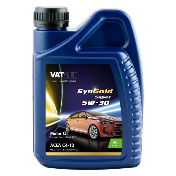 

Масло моторное Vatoil SynGold Super 5W-30 4 л