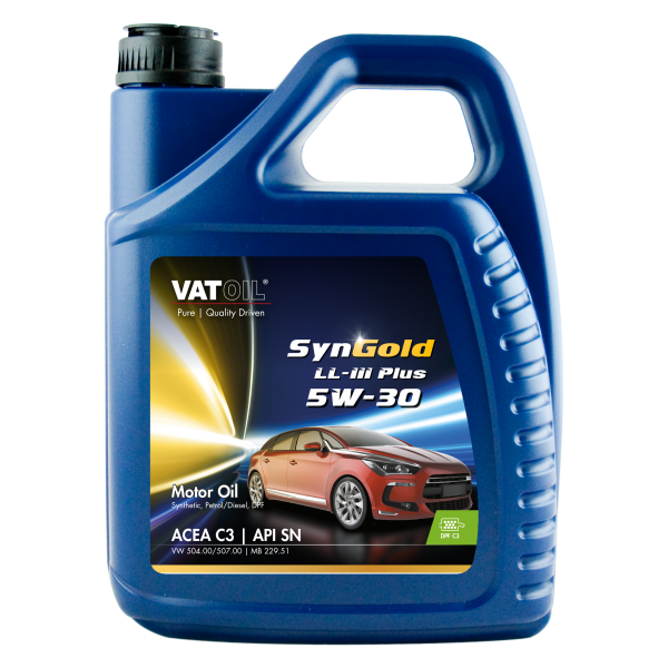

Масло моторное Vatoil SynGold LL-III Plus 5W-30 1 л