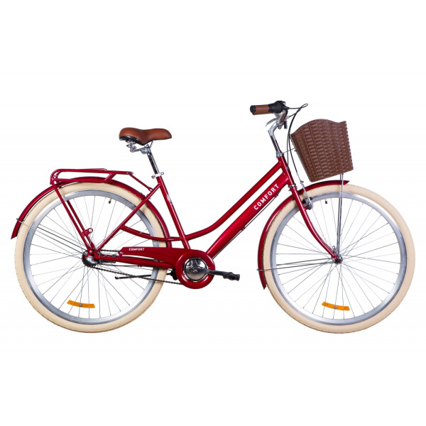 

28" Dorozhnik COMFORT FEMALE планет. 19,5" рубиновый(OPS-D-28-165)