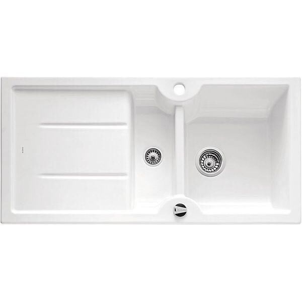 

Мойка кухонная Blanco IDESSA 6 S глянцевый белый