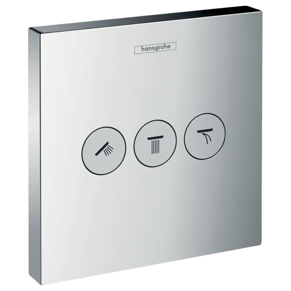 

Ванна HANSGROHE Shower Select Запорно-переключающее устройство на 3 потребителя