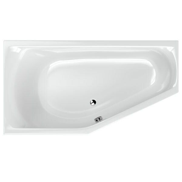 

Ванна акриловая Radaway Noelia 165x90L, с ножками