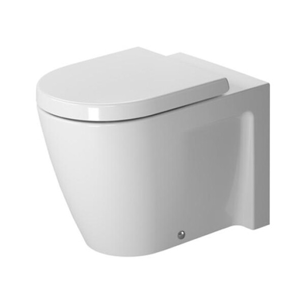 

Ванна DURAVIT STARCK 2 унитаз напольный 37x57 см пристенный вариант, с вертик смывом