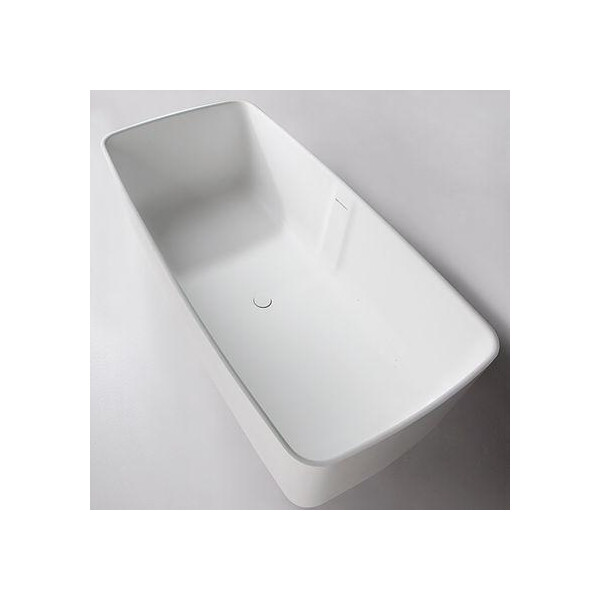 

Ванна VOLLE Solid surface 1680*800*530 мм отдельностоящая каменная