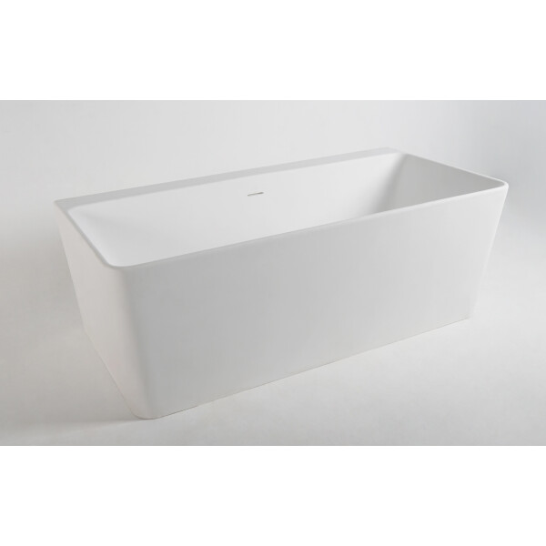 

Ванна VOLLE пристенная отдельностоящая каменная Solid surface 1650*800*590 мм