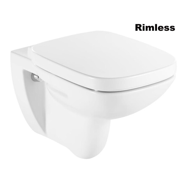 

Унитаз ROCA DEBBA Rimless, с сидением (в упак.)