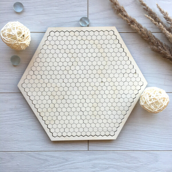 

Деревянная головоломка для взрослых и детей «Соты»