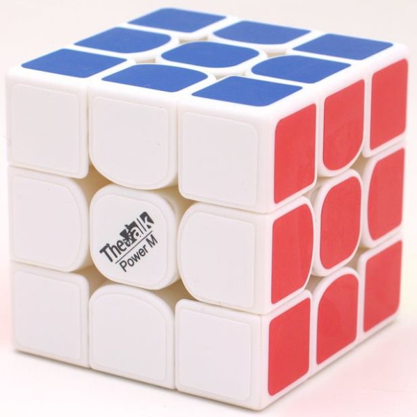 

Кубик Рубика магнитный QiYi MoFangGe Valk 3 Power M 3x3 White-Base (129)