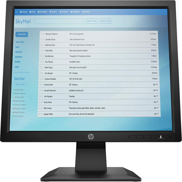 

Монитор 17" HP P174 (5RD64AA) Black