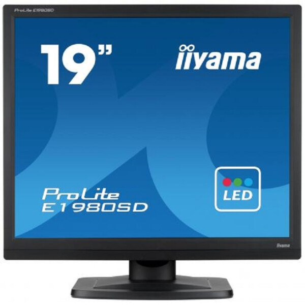 

Монитор 19" Iiyama (E1980SD-B1) Black