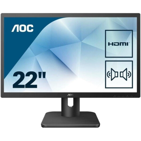 

21.5" AOC 22E1D Black