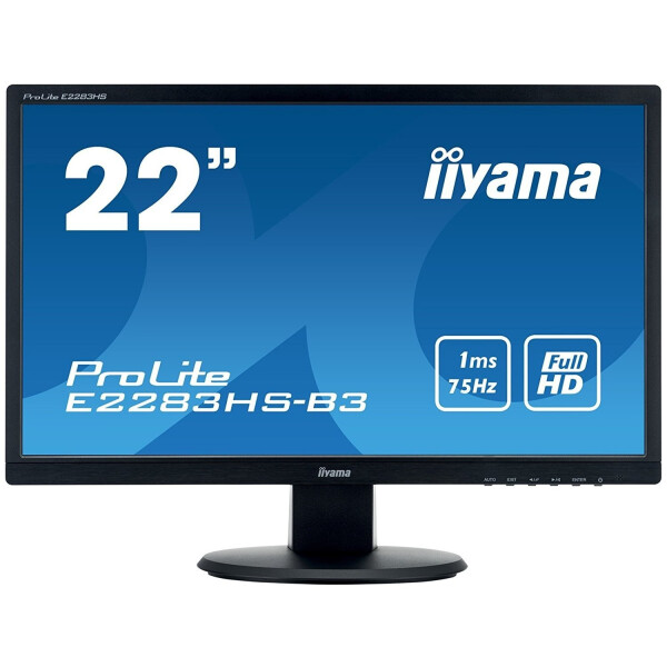 

Монитор 21.5" Iiyama (E2283HS-B3) Black
