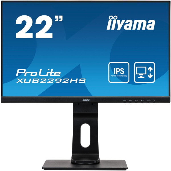 

21.5" Iiyama (XUB2292HS-B1) Black