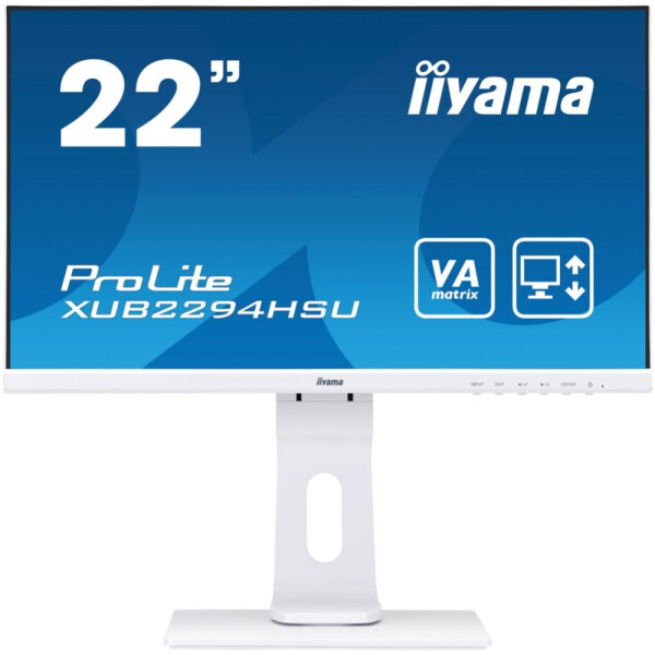 

Монитор 21.5" Iiyama (XUB2294HSU-W1) White
