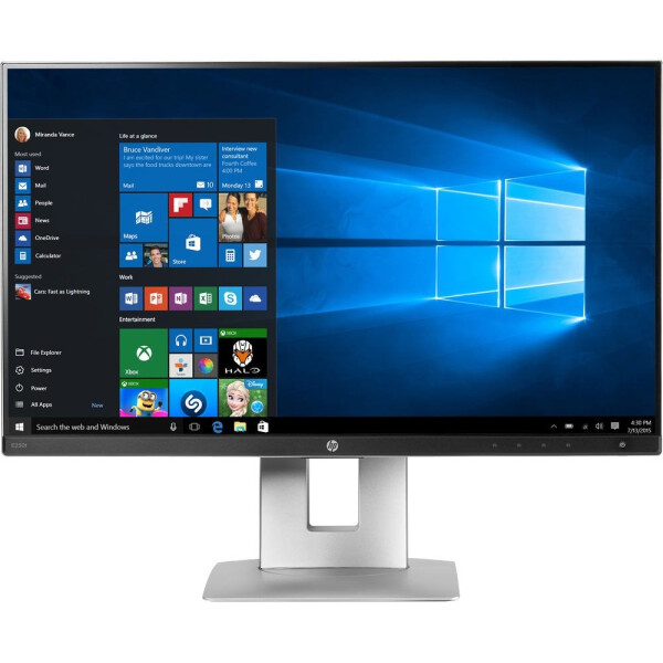 

23" HP E230T (W2Z50AA) Black / Grey