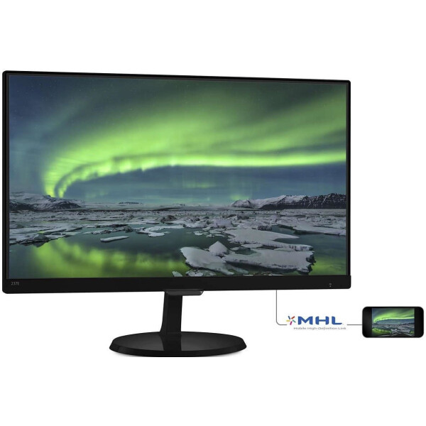 

23" Philips (237E7QDSB/00) Black
