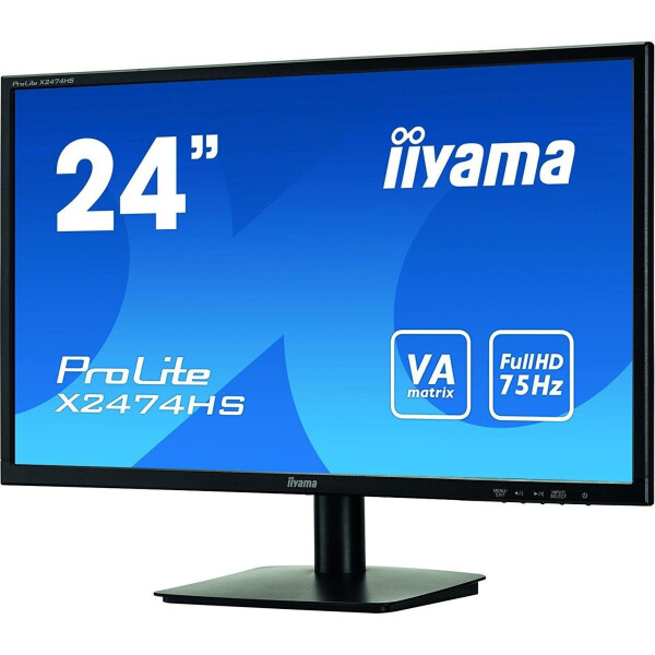

23.6" Iiyama (X2474HS-B1) Black