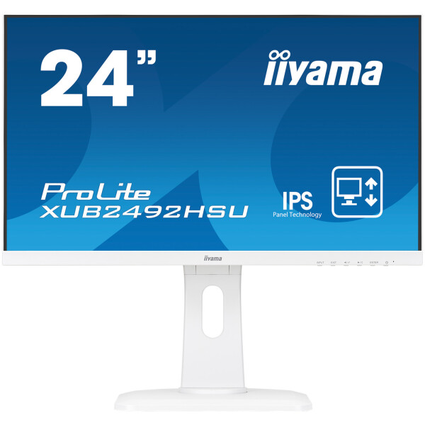 

23.8" Iiyama (XUB2492HSU-W1) White