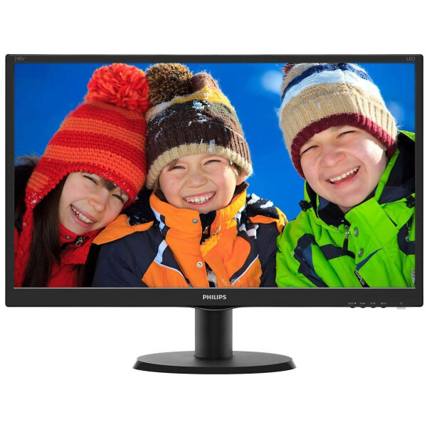 

23.8" Philips (240V5QDSB/00) Black