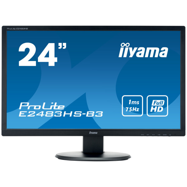 

24" Iiyama (E2483HS-B3) Black