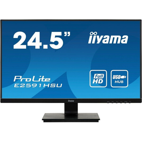 

24.5" Iiyama (E2591HSU-B1) Black