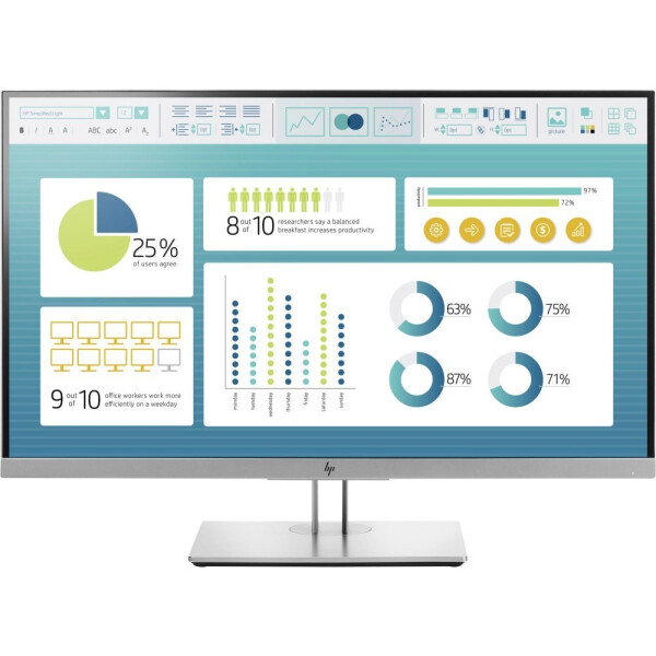 

Монитор 27" HP E273M (1FH51AA) Gray