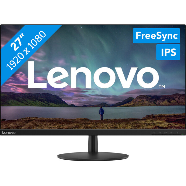 

Монитор 27" Lenovo L27I-28 (65E0KAC1EU) Black