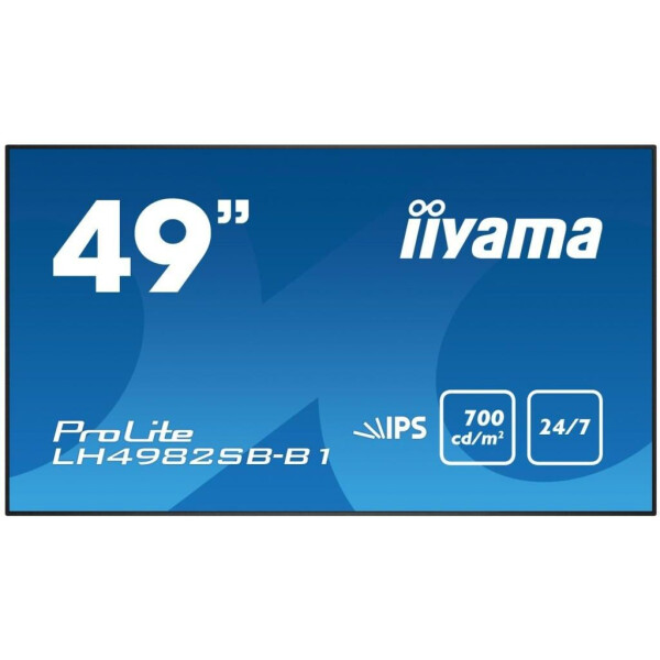 

Монитор 48.5" Iiyama (LH4982SB-B1) Black