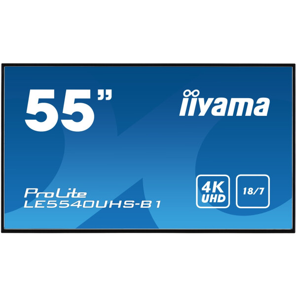

54.6" Iiyama (LE5540UHS-B1) Black