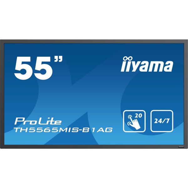 

54.6" Iiyama (TH5565MIS-B1AG) Black