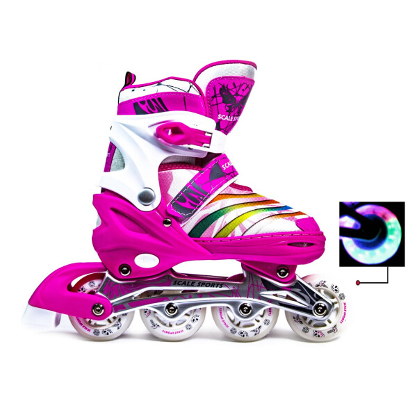 

Ролики Scale Sports. Pink (размер 29-33) LF 907M-S-1