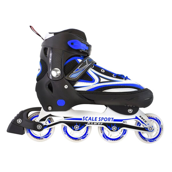 

Раздвижные ролики Scale Sports. Black-Blue (размер 41-44)