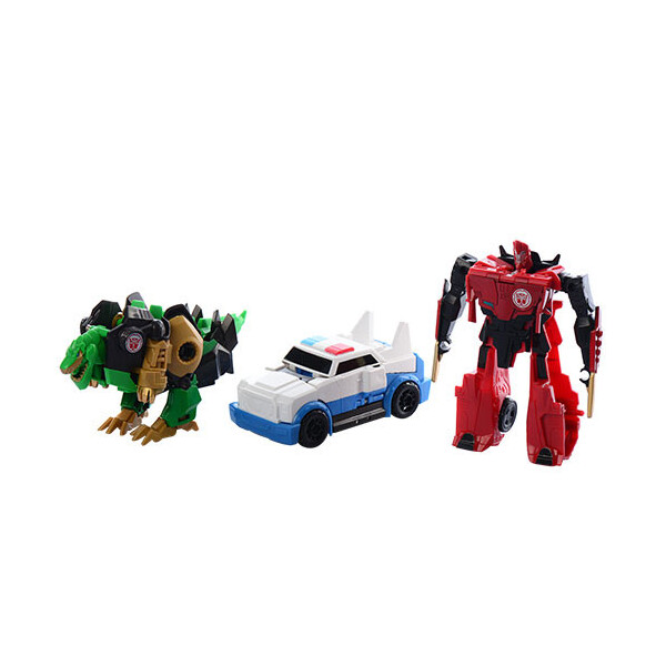 

Игровой набор трансформеров JIaYI Toys Гримлок Сайдсвайп Стронграм (675-8)
